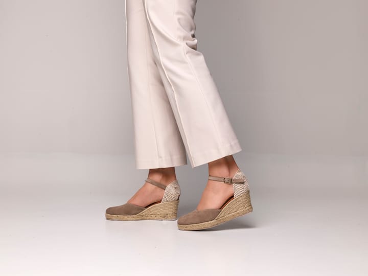 Espadrill i semsket skinn STOCKHOLM DESIGN GROUP