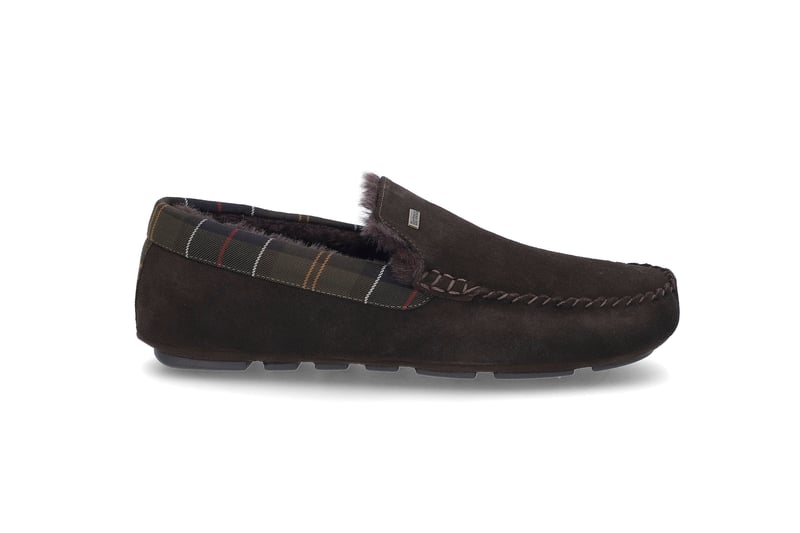 BARBOUR MONTY MOCCASIN SLIPPER BARBOUR