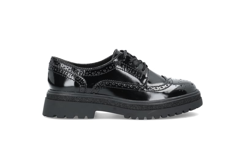Snøresko med brogue TAMARIS Snøresko med brogue TAMARIS