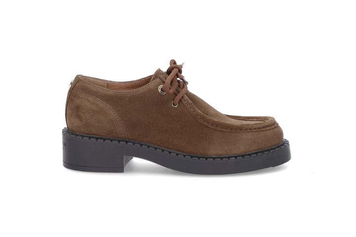 Semsket moc-toe snøresko STOCKHOLM DESIGN GROUP