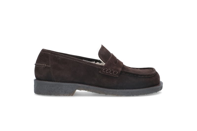 Semsket loafer med ullfôr BILLIBI Semsket loafer med ullfôr BILLIBI