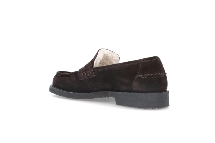 Semsket loafer med ullfôr BILLI BI Semsket loafer med ullfôr BILLI BI