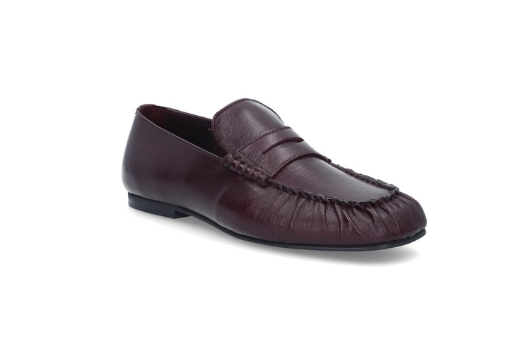 Aven Rift Burgundy Leather Loafers ALOHAS