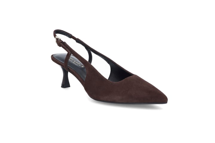 Elegant semsket slingback med gelsåle STOCKHOLM DESIGN GROUP