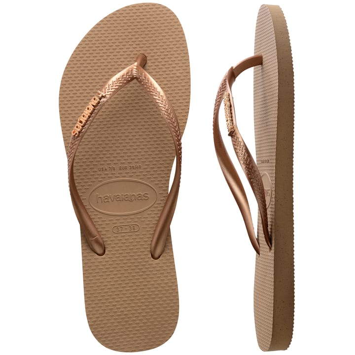 Hav. Slim Logo Metallic HAVAIANAS