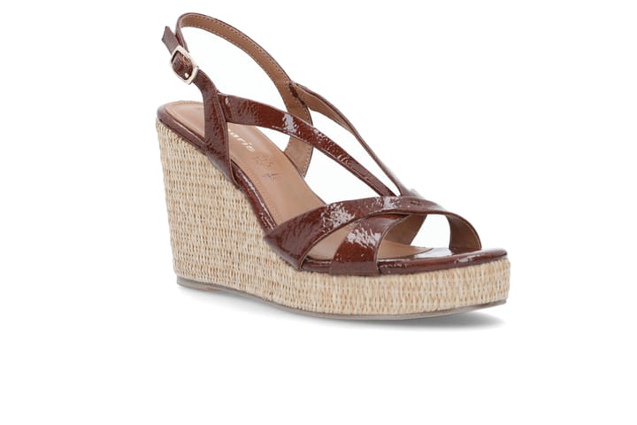 TAMARIS 4126 Cognac Patent TAMARIS
