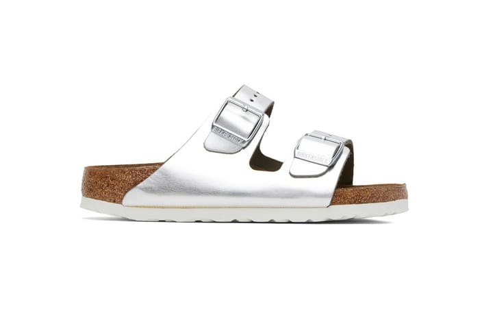 BIRKENSTOCK 4187 Metallic Silver BIRKENSTOCK