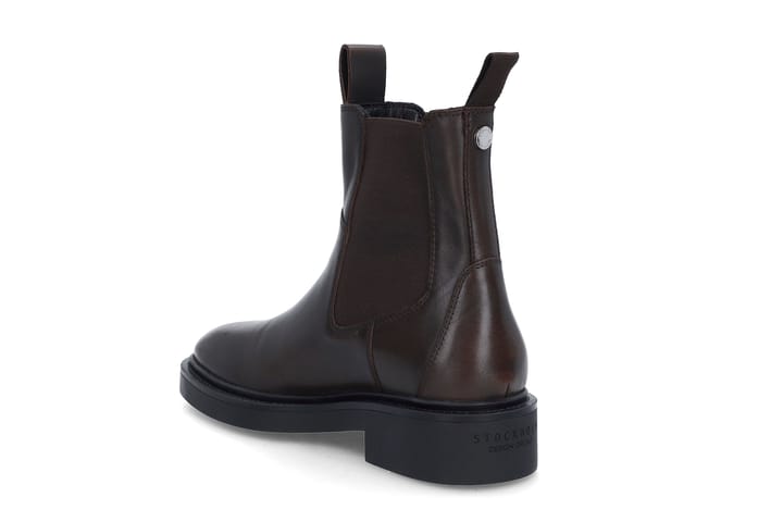 Elegante chelseaboots i skinn STOCKHOLM DESIGN GROUP