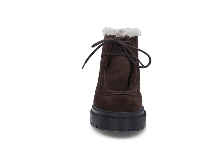 Semsket snøreboots med lammepels STOCKHOLM DESIGN GROUP Semsket snøreboots med lammepels STOCKHOLM DESIGN GROUP