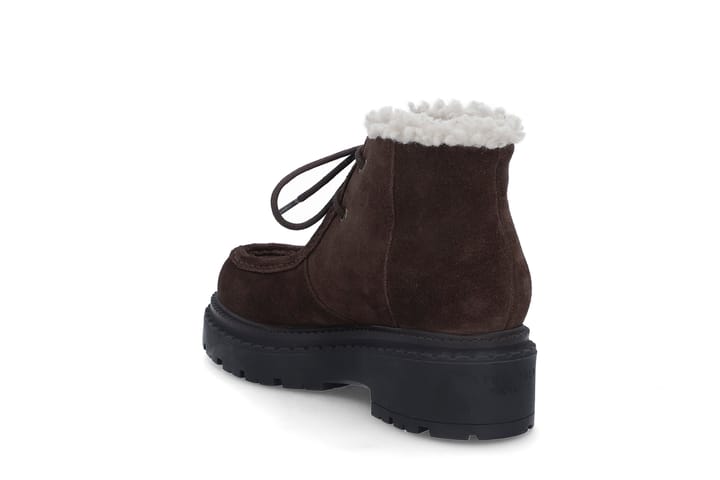 Semsket snøreboots med lammepels STOCKHOLM DESIGN GROUP Semsket snøreboots med lammepels STOCKHOLM DESIGN GROUP