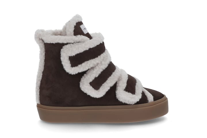 SHEARLING LOW VELCRO WEDGE INUIKII