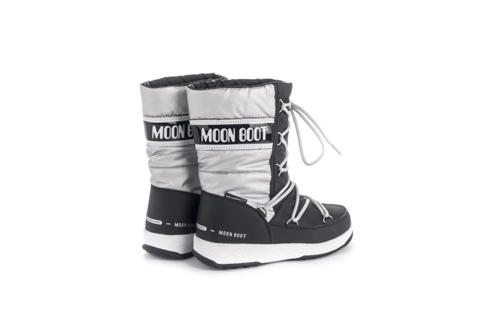 MOON BOOTS 8119 Black-Silver MOON BOOTS