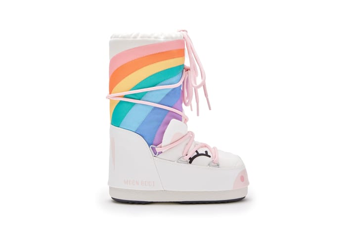 MOON BOOTS 8164 White-Multicolo MOON BOOTS