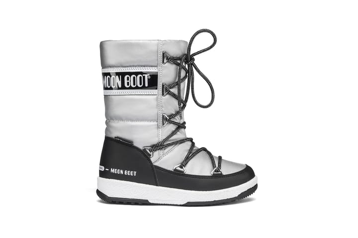 MOON BOOTS 8180 Silver/Black MOON BOOTS