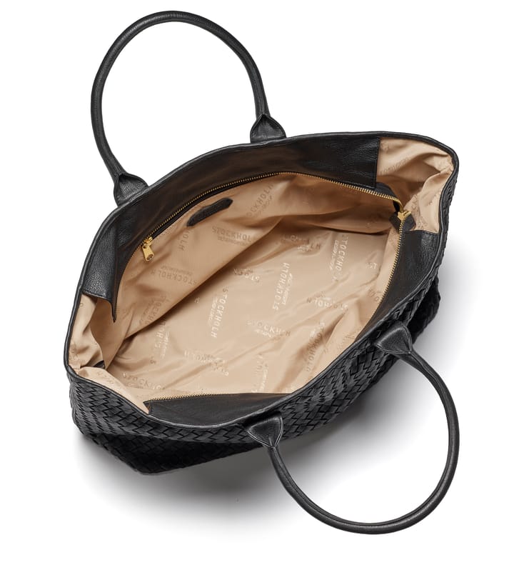 Shopper veske i flettet skinn STOCKHOLM DESIGN GROUP Shopper veske i flettet skinn STOCKHOLM DESIGN GROUP