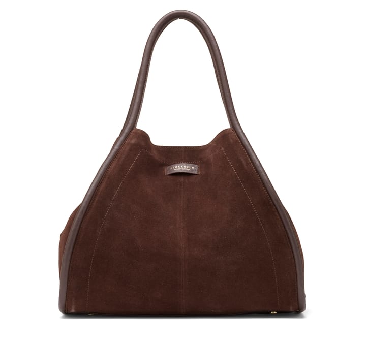 Shopper veske i semsket skinn STOCKHOLM DESIGN GROUP
