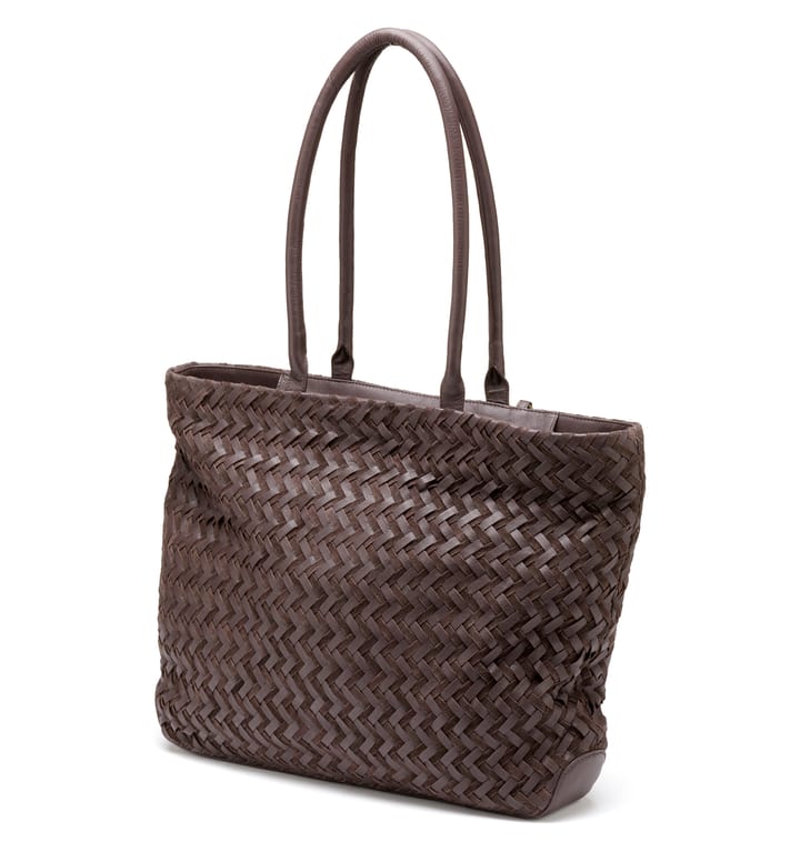 Stilren og elegant flettet skinnveske STOCKHOLM DESIGN GROUP