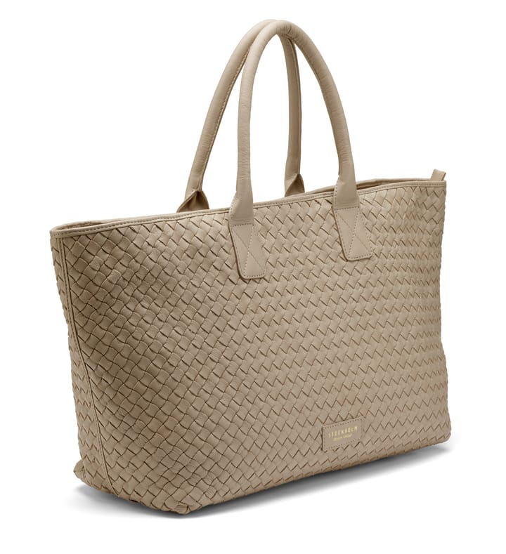 Shopper veske i flettet mykt skinn STOCKHOLM DESIGN GROUP Shopper veske i flettet mykt skinn STOCKHOLM DESIGN GROUP
