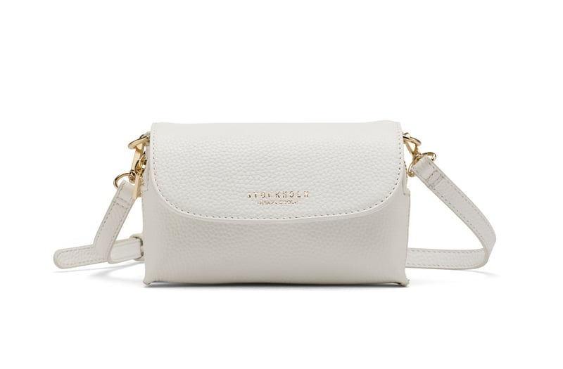 Praktisk crossbody veske i skinn STOCKHOLM DESIGN GROUP