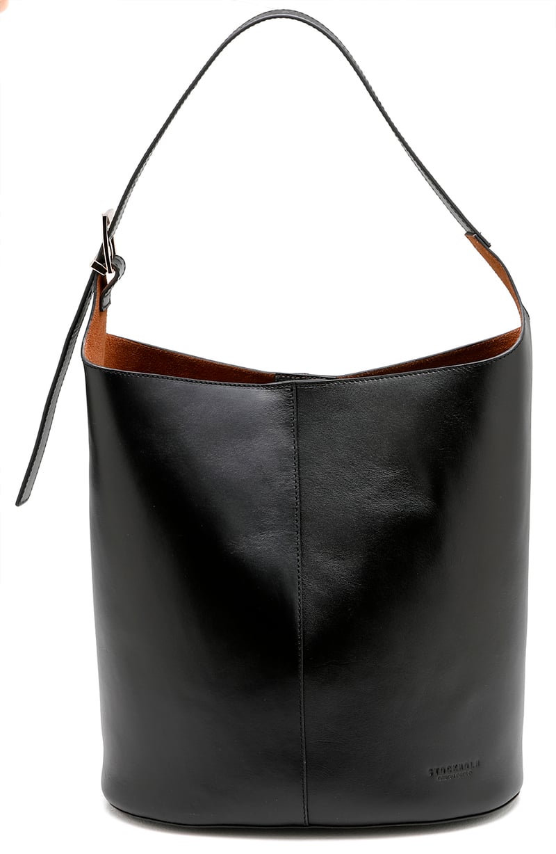 Shopperveske i semsket skinn STOCKHOLM DESIGN GROUP Shopperveske i semsket skinn STOCKHOLM DESIGN GROUP
