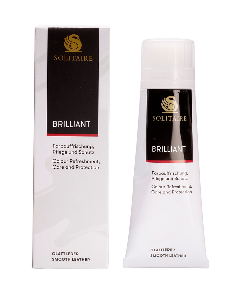 Brilliant  Shoe Cream - sort SOLITAIRE